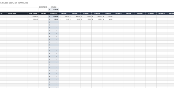 Accounts Payable Reconciliation Spreadsheet Spreadsheet Downloa ...