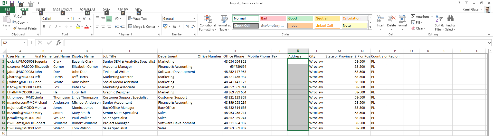Active Directory User Attributes Spreadsheet In How To Export Users From Active Directory  Admin's Blog