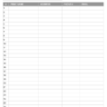Address Spreadsheet Template Inside Printable Sign Up Worksheets And Forms For Excel, Word And Pdf