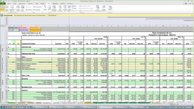 Advanced Excel Spreadsheets Regarding Estimating Spreadsheets T4c4