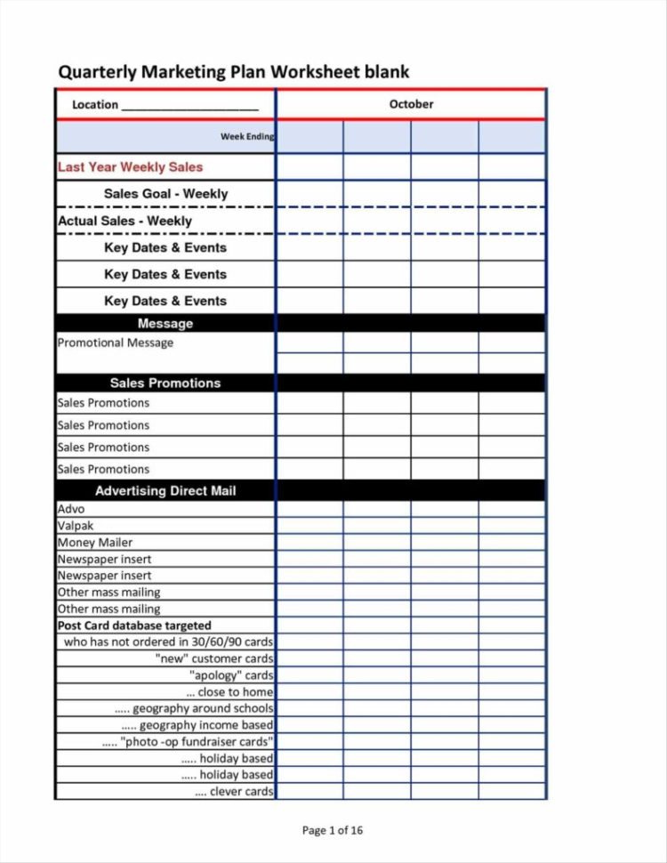 Advertising Spreadsheet Inside Schedule Worksheet Templates And Promotional Plan Template Action