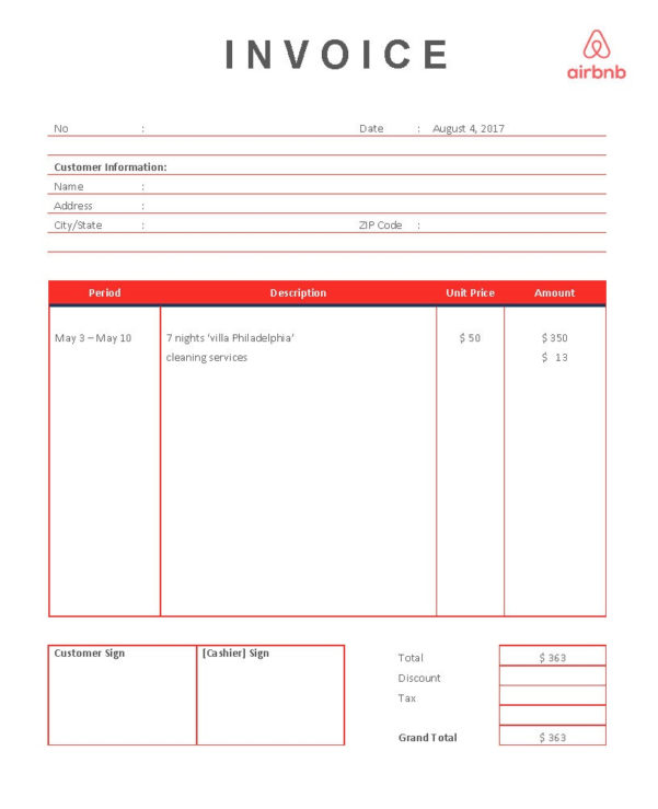 Airbnb Spreadsheet Template db excel com