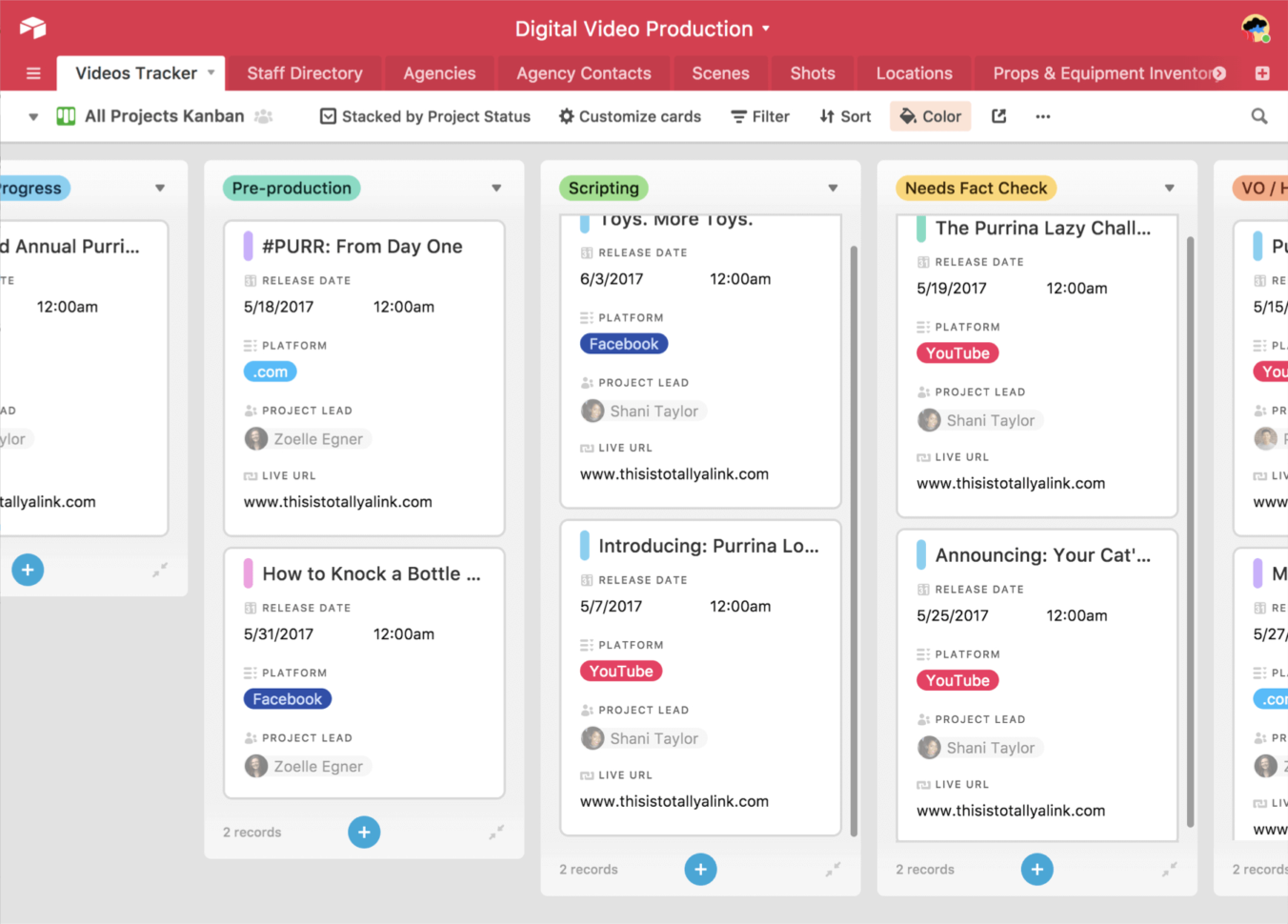 Airtable Spreadsheet Throughout Airtable