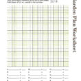 Allotment Growing Calendar Spreadsheet Throughout Free Printable Garden Notebook Sheets