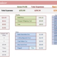Amazon Profit Excel Spreadsheet Throughout Profit Calculator Excel  Kasare.annafora.co