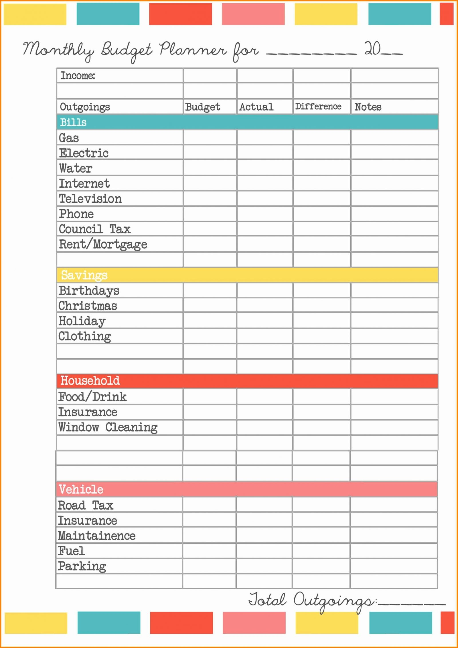 Annual Expenses Spreadsheet With Regard To Home Budget Worksheet India 