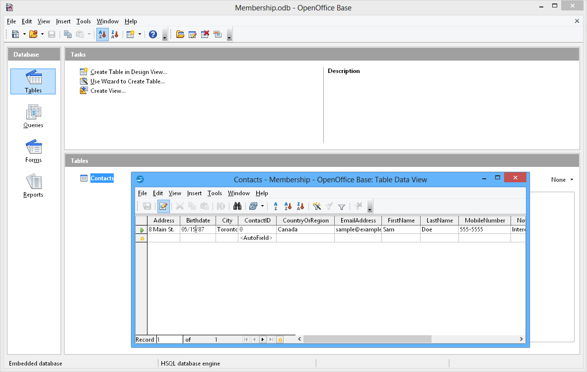 Apache Spreadsheet Software With Regard To Apache Openoffice Base