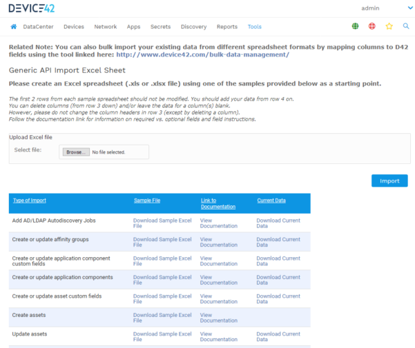 Api Enabled Spreadsheets for Importing Data From Existing Spreadsheets ...