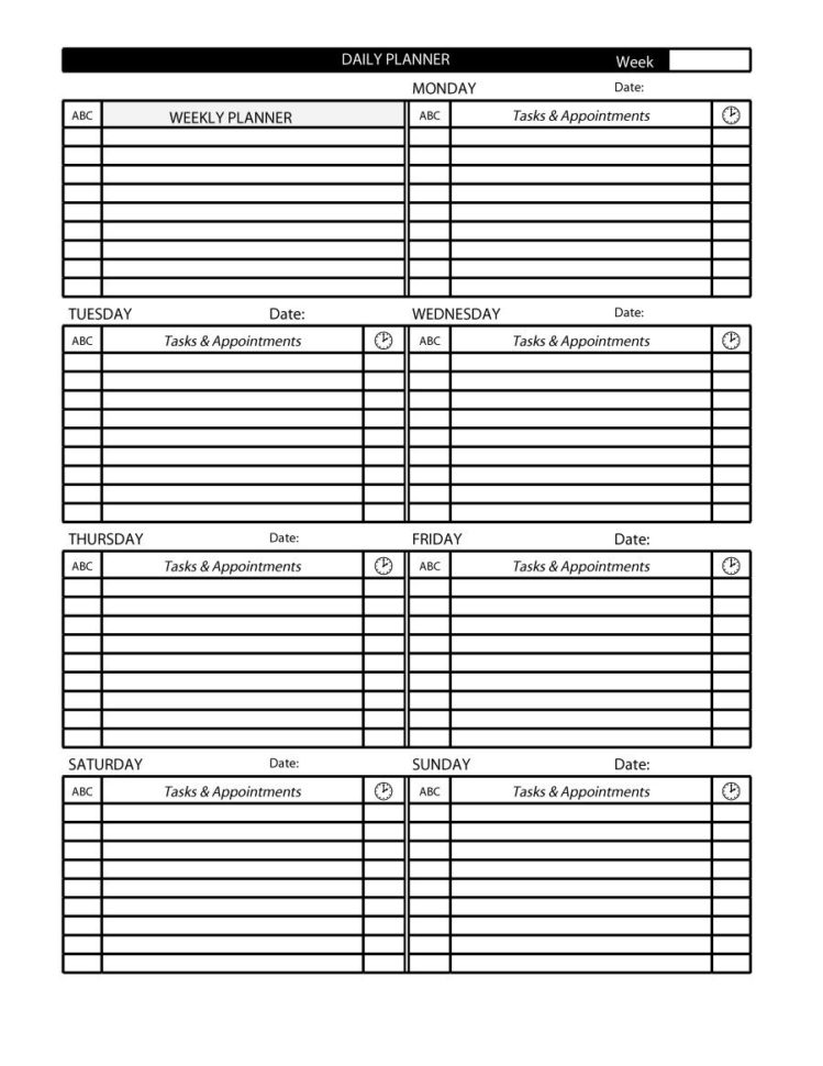 Appointment Spreadsheet Free — db-excel.com