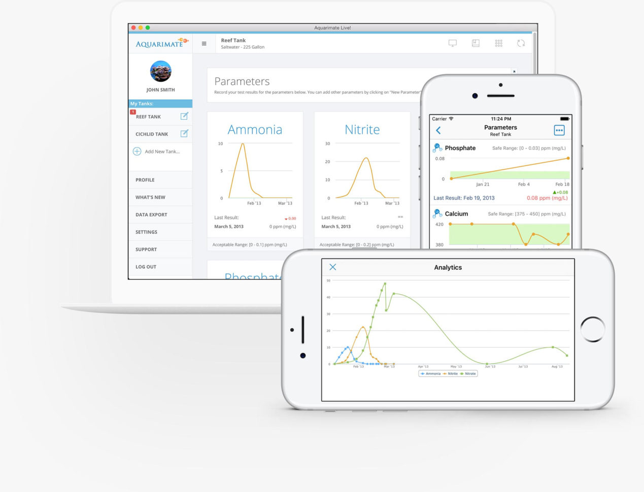 Aquarium Maintenance Log Spreadsheet For Aquarimate  The Best Aquarium Maintenance App For Iphone, Android