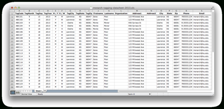 Area Code Spreadsheet — db-excel.com