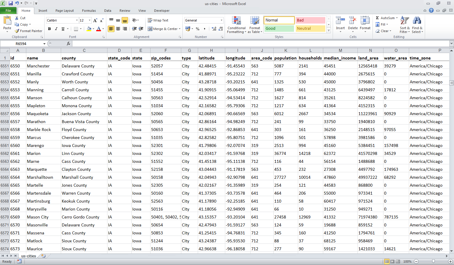 Area Code Spreadsheet Throughout Complete List Of All U.s. Cities Excel, Csv  Sql Download