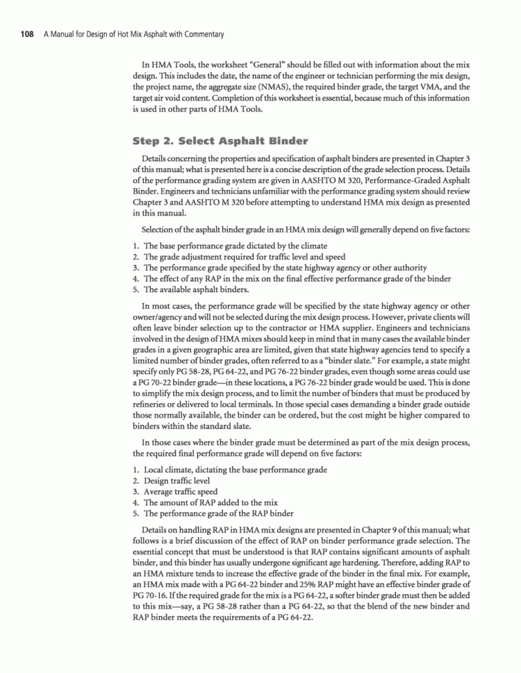 Asphalt Mix Design Spreadsheet For Chapter 8  Design Of Densegraded Hma Mixtures  A Manual For