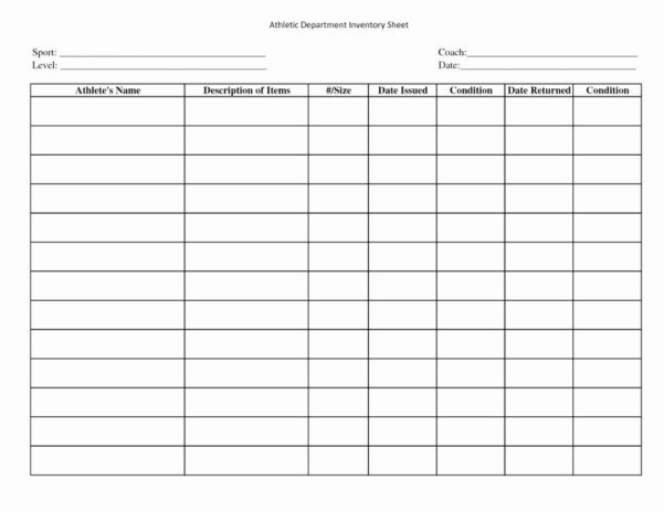 Athletic Director Budget Spreadsheet intended for Free Spreadsheet ...