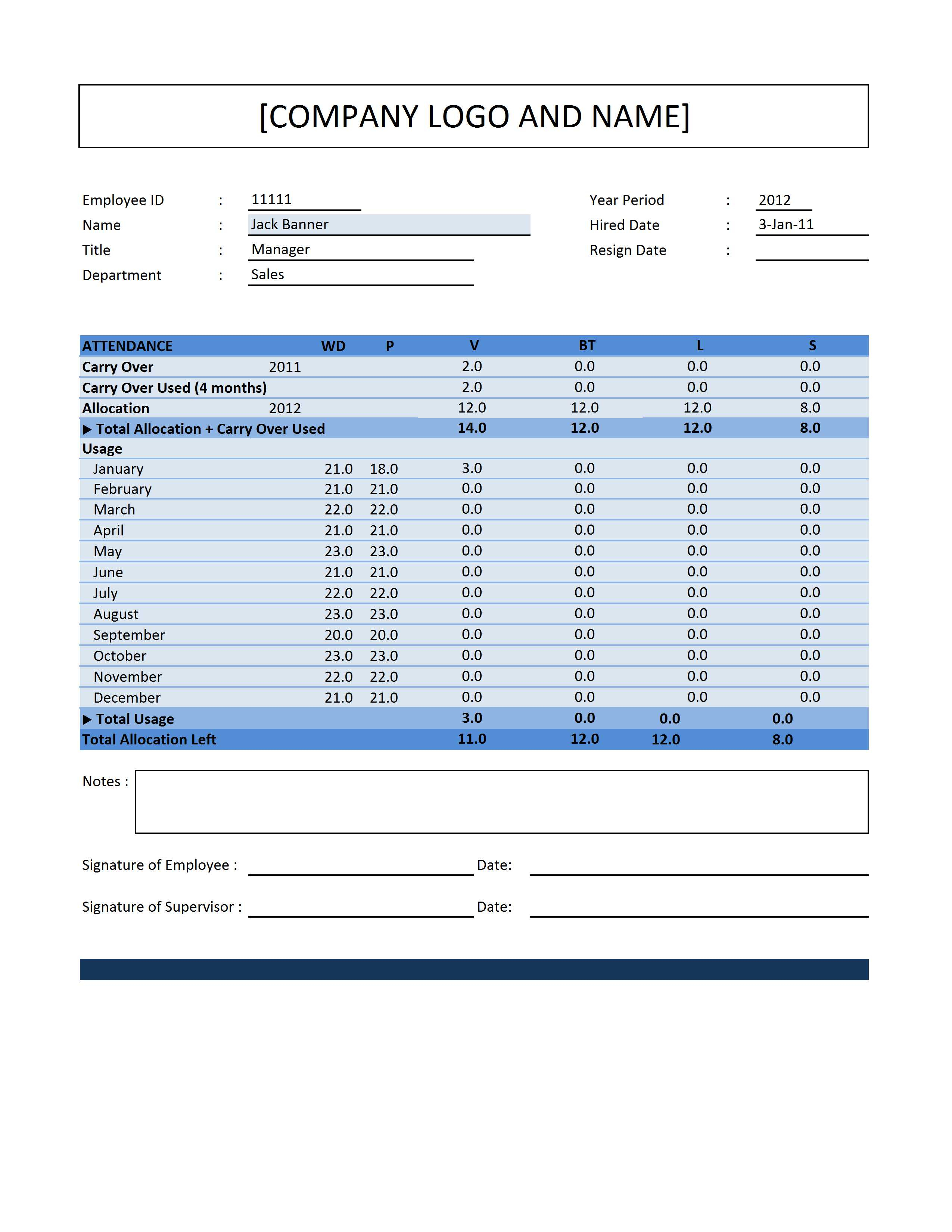 Attendance Point System Spreadsheet Db excel