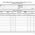 Attendance Spreadsheet With 10+ Printable Attendance Sheet Examples  Pdf, Word