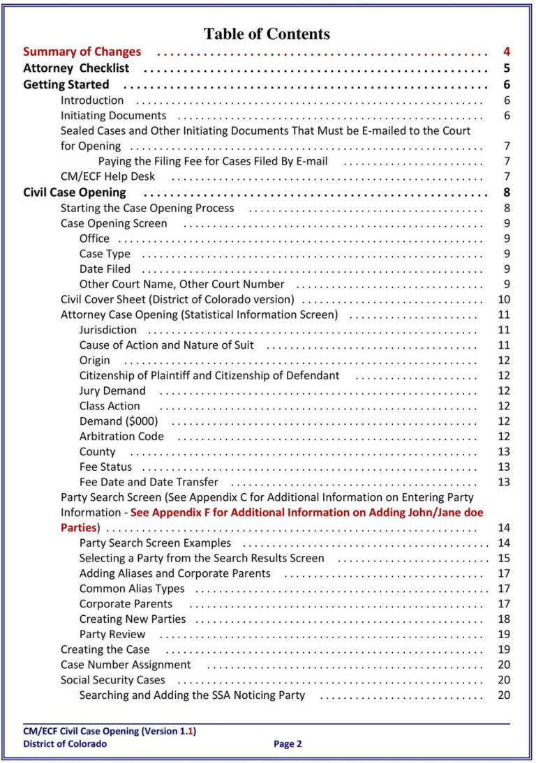 Attorney Case Management Spreadsheet — Db