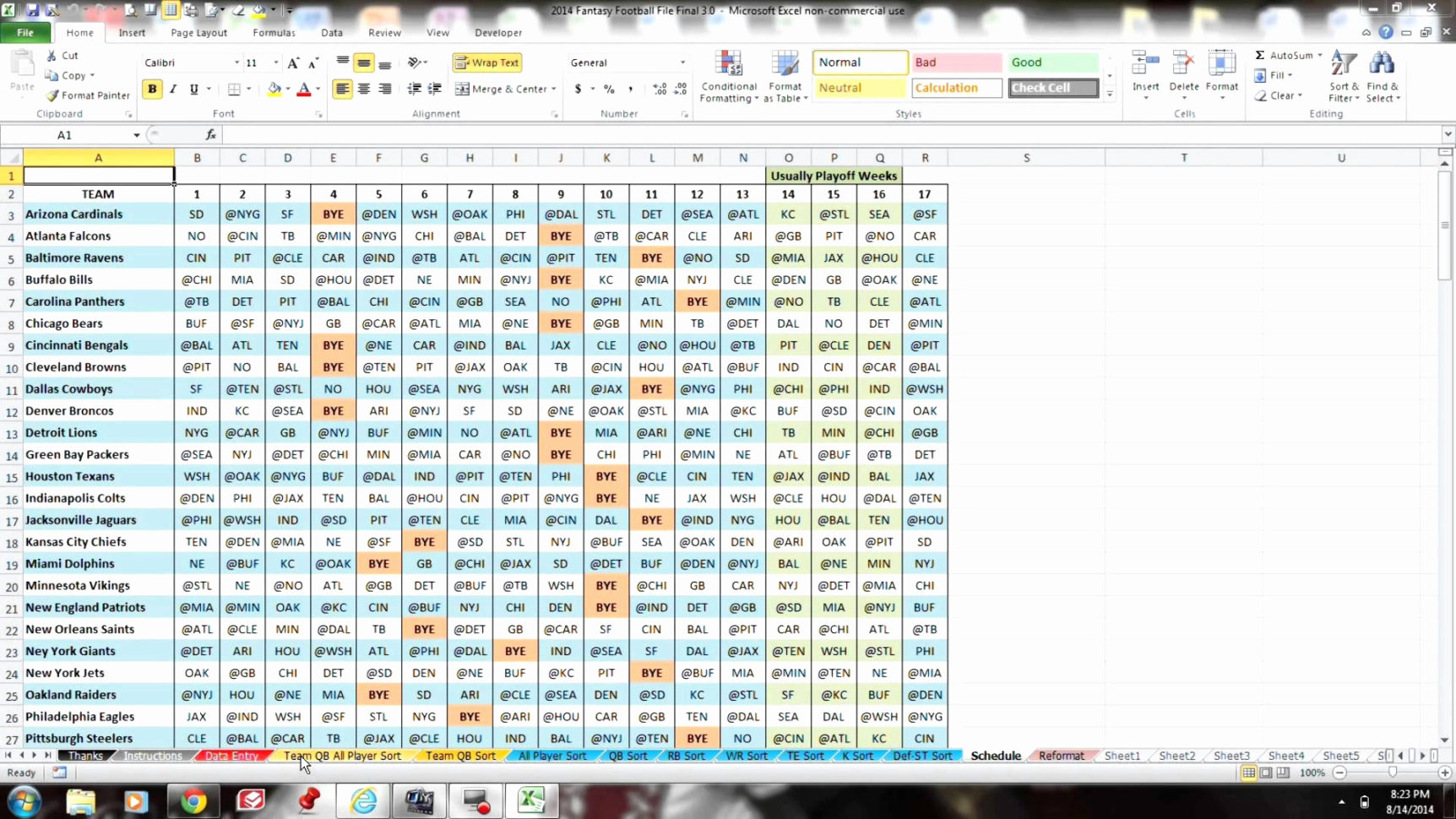 Auction Spreadsheet With Fantasy Football Draft Spreadsheet Template Awesome Fantasy Football