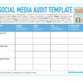 Audit Spreadsheet Templates Throughout Sample Social Media Report Listening Template Monitoring Audit
