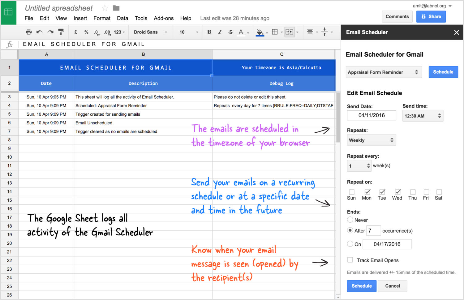 Automated Email Google Spreadsheet Regarding Automated Email Google Spreadsheet Sending Emails From Apps Script Automated Email Google Spreadsheet Regarding Automated Email Google Spreadsheet Sending Emails From Apps Script