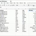 Automatic Spreadsheet For Use Gmail To Send Birthday And Datedriven Emails Automatically