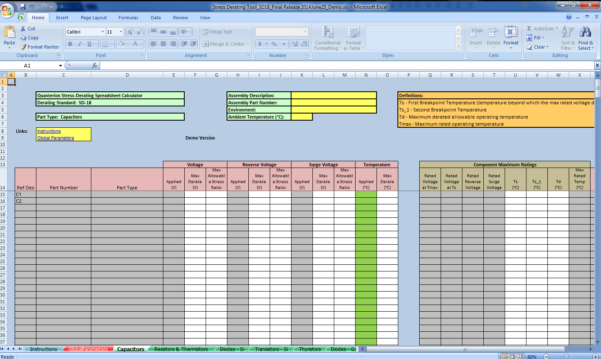 Availability Calculator Spreadsheet — db-excel.com