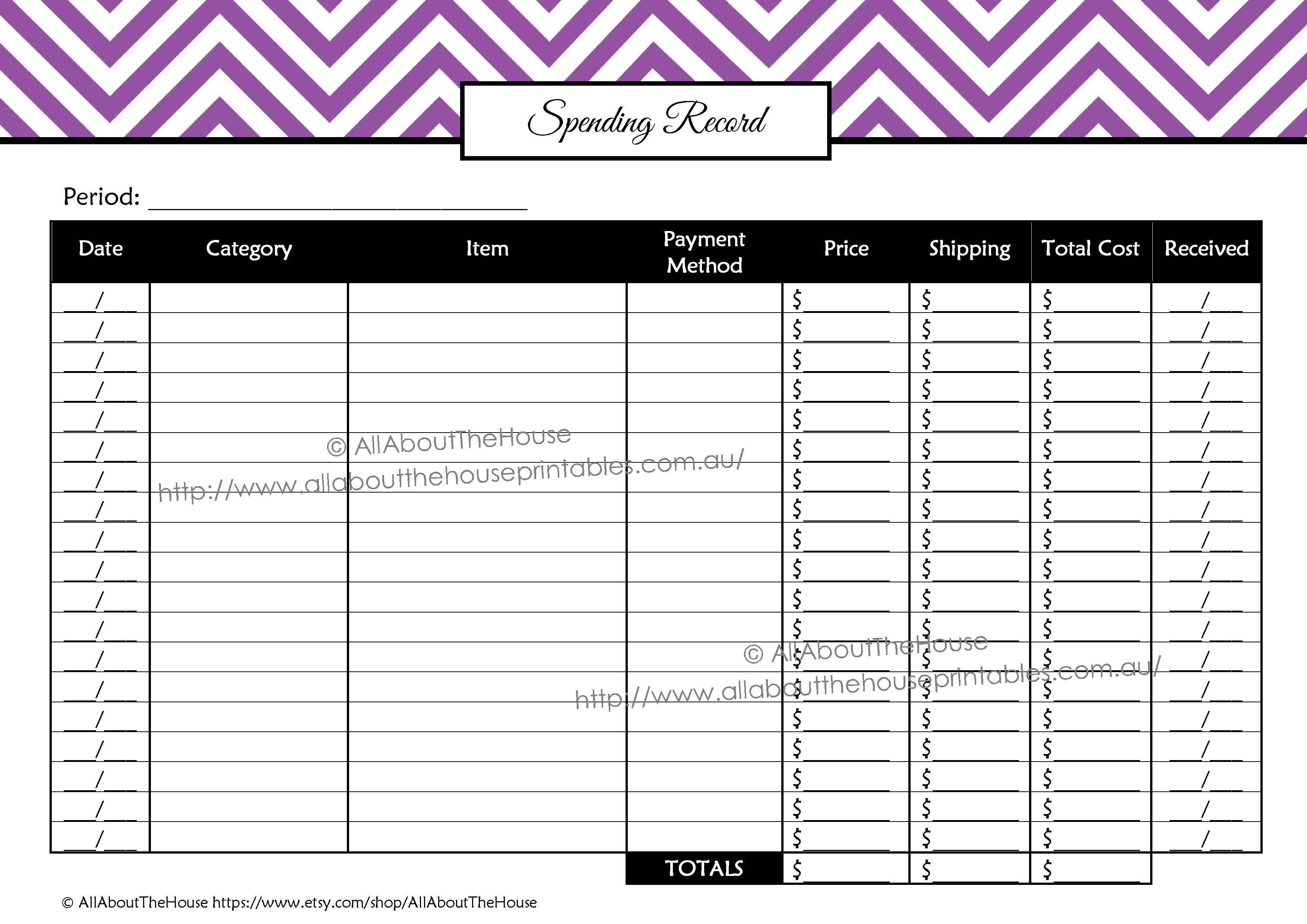 Avon Spreadsheet Free Download Inside Printable Direct Sales Planner  Editable  All About Planners