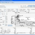 Axle Load Calculation Spreadsheet For Download Electrical Load Calculation Excel Software: Axleload