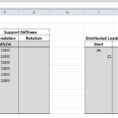 Axle Load Calculation Spreadsheet Throughout Continuous Beam Spreadsheet With Moving Load  Newton Excel Bach