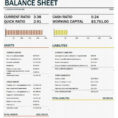 Balance Sheet Spreadsheet Template Throughout Free Printable Accounting Sheets 38 Balance Sheet Templates Examples