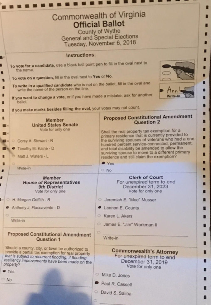 Ballot Counting Spreadsheet In Got My Grandma An Absentee Ballot To Vote! 🌊 : Bluemidterm2018