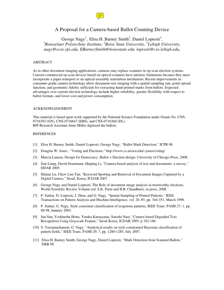 Ballot Counting Spreadsheet Inside Pdf Ballot Mark Detection