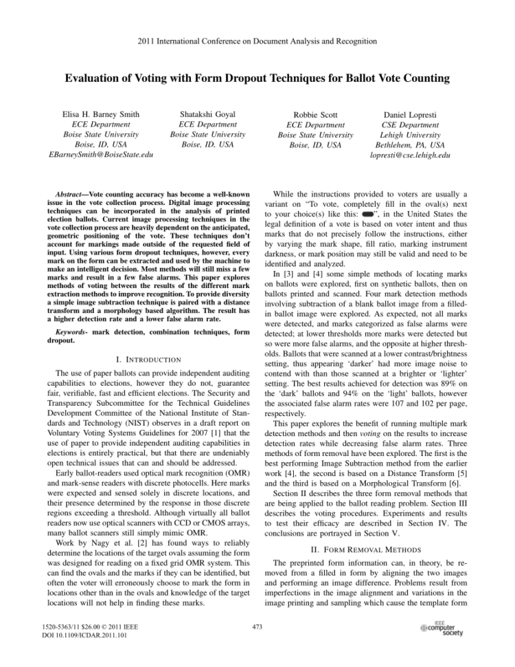 Ballot Counting Spreadsheet Regarding Pdf Ballot Mark Detection