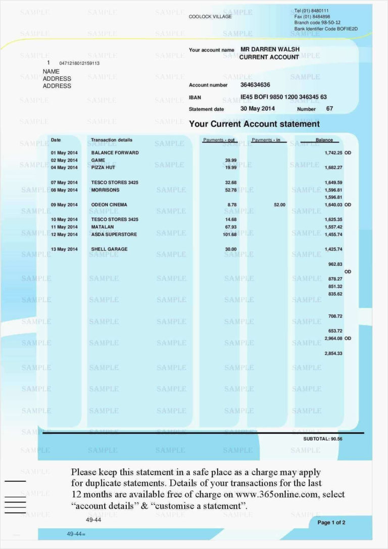 Bank Account Spreadsheet Template within Bank Account Spreadsheet Excel ...