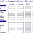Bank Fee Analysis Spreadsheet Regarding Financial Statement Template For Small Business Format Example