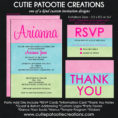 Bar Mitzvah Planning Spreadsheet Pertaining To Cotton Candy Theme Bat Mitzvah Invitation Reply Card  Etsy