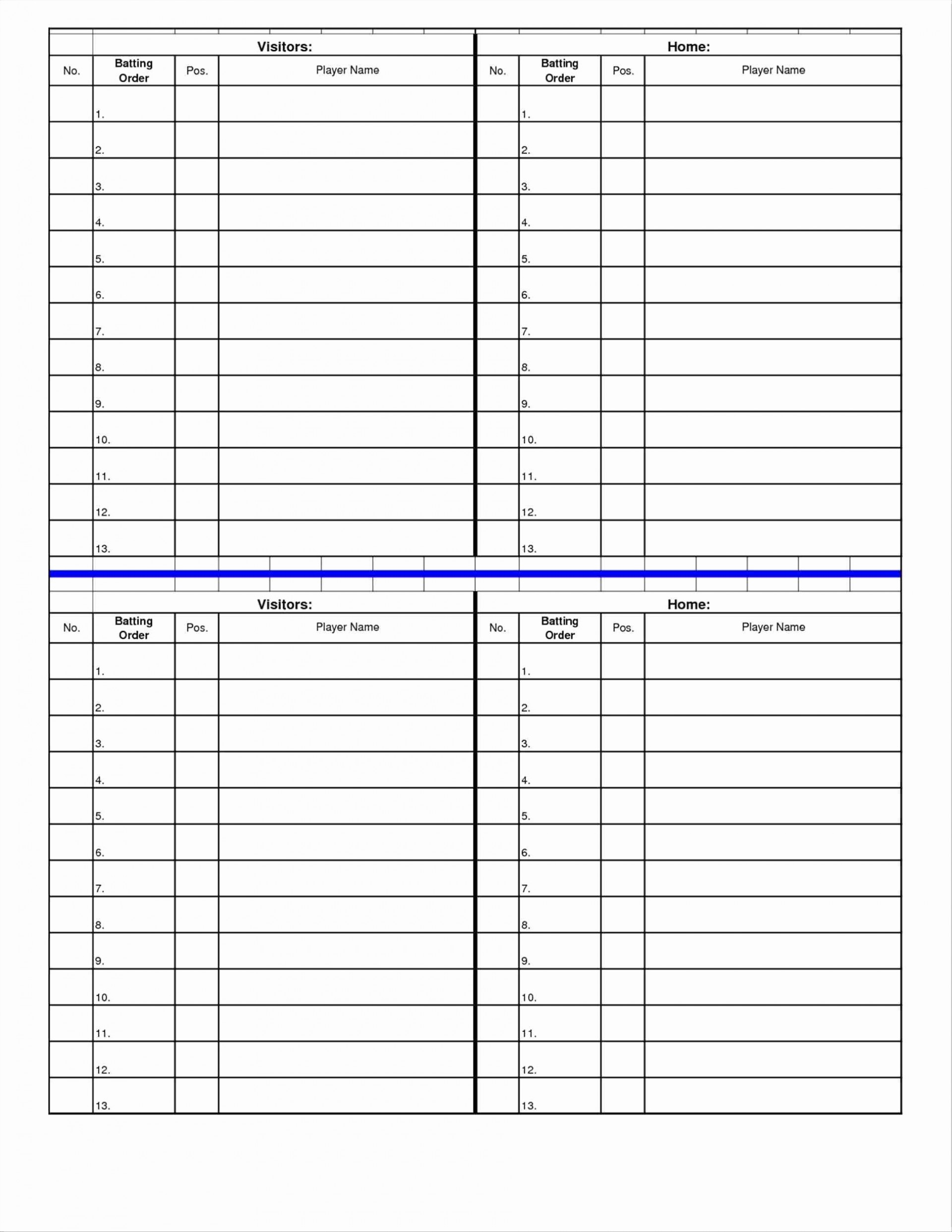 Baseball Card Excel Spreadsheet throughout 001 Template Ideas Softball