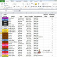 Bead Inventory Spreadsheet With June  2012  Curly Quills