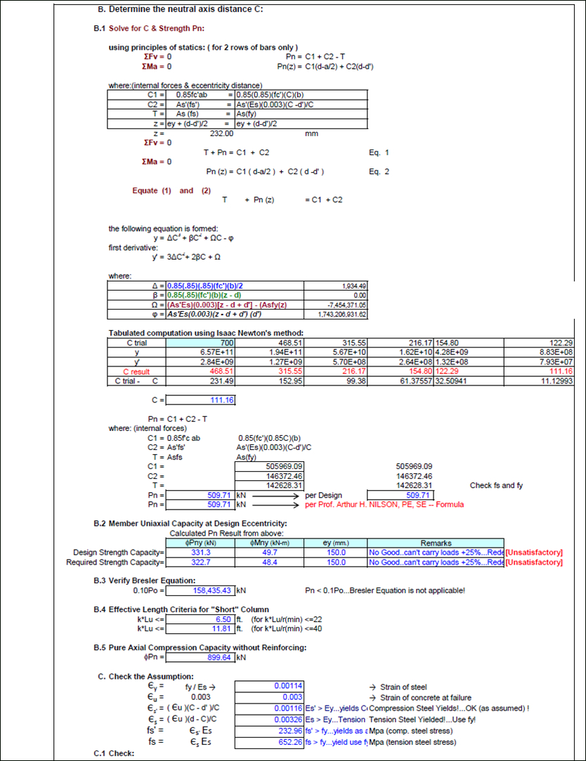 Beam Splice Design Spreadsheet Intended For Reinforced Concrete Design  Engineer's Outlook