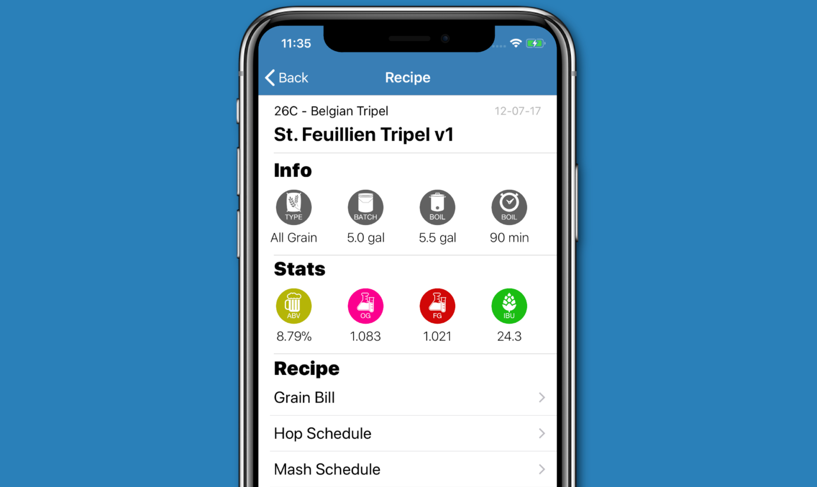 Beer Brewing Excel Spreadsheet In Brew Cloud App Keeps Your Beer Recipes Handy  The Spoon