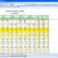 Best Way To Set Up Budget Spreadsheet Inside How To Set Up A Monthly Budget Spreadsheet Of How To Make A Monthly