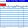Bill Payment Tracker Spreadsheet Inside Free Monthly Bill Payment Planner Template Template