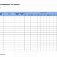 Bill Payment Tracker Spreadsheet pertaining to Car Payment Schedule Template Lovely Monthly Bill Planner