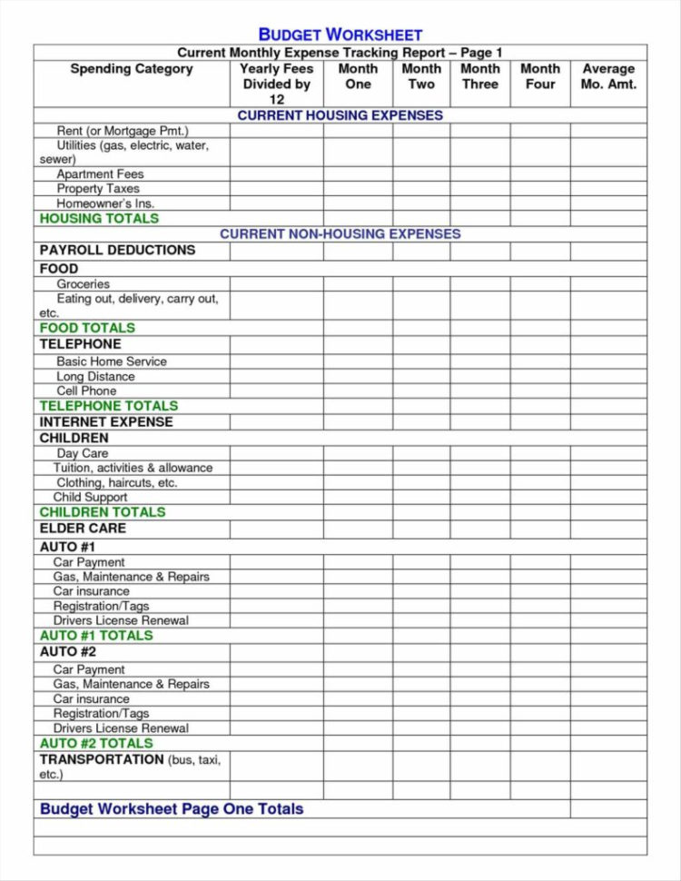 Bill Spreadsheet Example With Regard To Excel Reports Examples And Monthly Example Bud Spreadsheet Bill