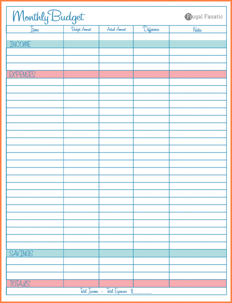 Bill Spreadsheet Template Free For Monthly Bill Spreadsheet Template Free Budget Templates Excel