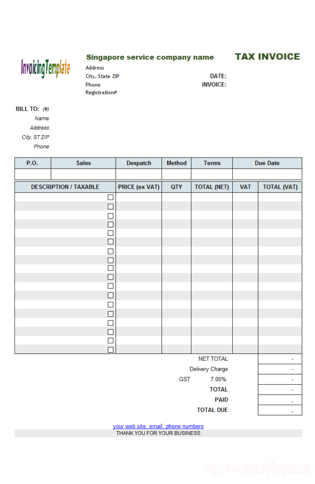 Billing Spreadsheet Inside 55 Free Invoice Templates Smartsheet Child Care Template Excel