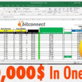 Bitconnect Spreadsheet Excel Intended For Bitconnect Excel Spreadsheetwnload Compounding Interest Compound