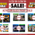 Black Friday Deals Spreadsheet Throughout Black Friday Is Here!  Another Castle Video Games