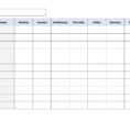 Blank Spreadsheet Pdf In Blank Spreadsheet Pdf Best Of Free Printable Work Schedules – My
