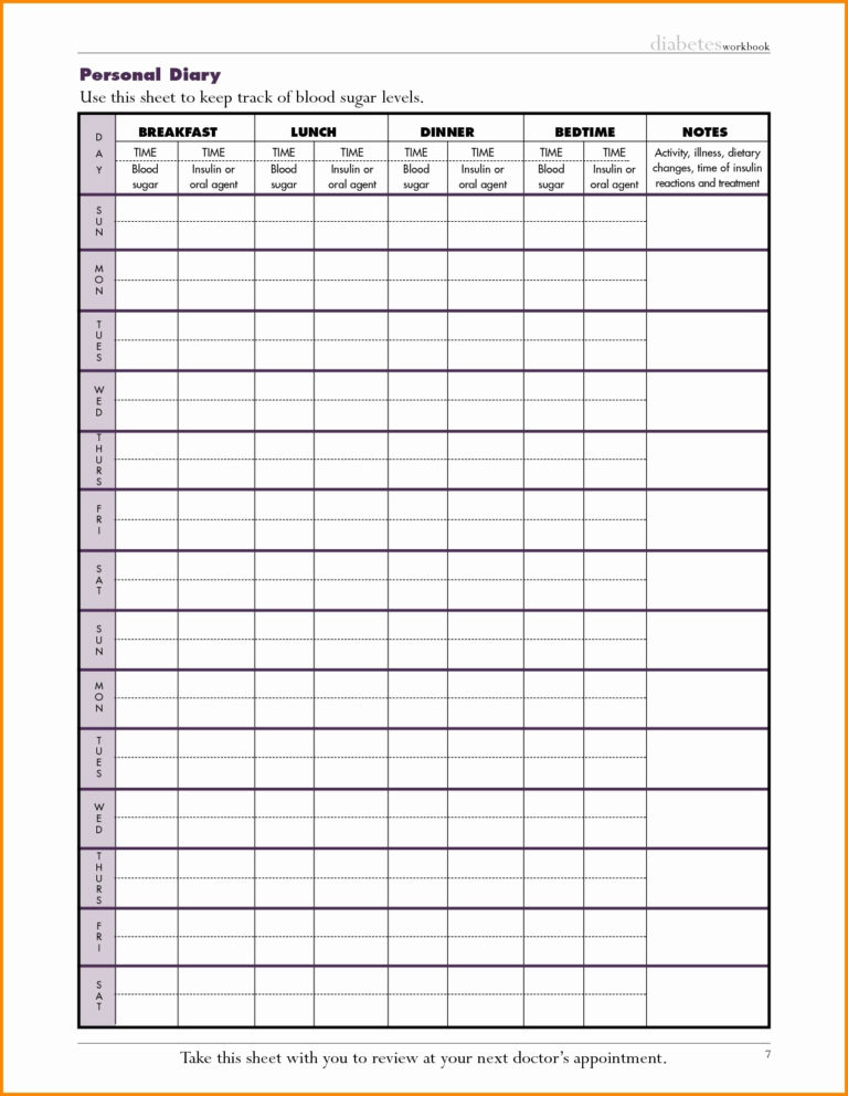 blood pressure spreadsheet free